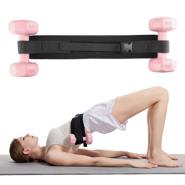 Yoga Resistance Band - Single Pack (Dumbbells Not Included)