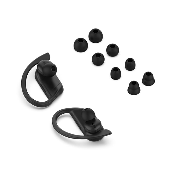 Öronkuddar för hörlurar 4 par Beats Powerbeats Pro/Powerbeats 34 Svart