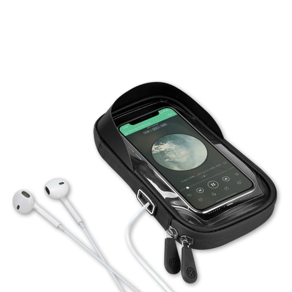 INF Mobiltaske / mobilholder til cykel vandtæt Sort