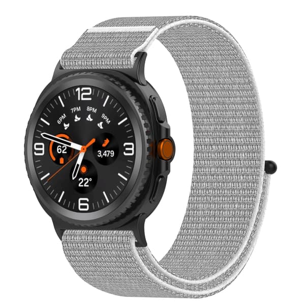 Mukava kudottu ranneke Samsung Galaxy Watch8/Classicille Grey Grey