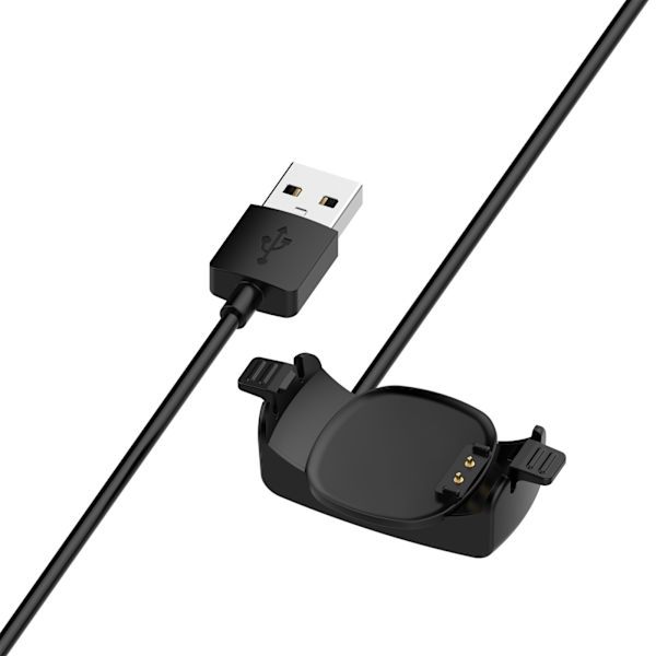 Sort USB-A opladerkabel til Disney MagicBand Plus og MagicBand+ - 100cm kabel