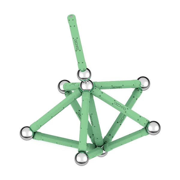 Glow Recycled Magnetic Blocks 25 stycken GEOMAG GEO-328