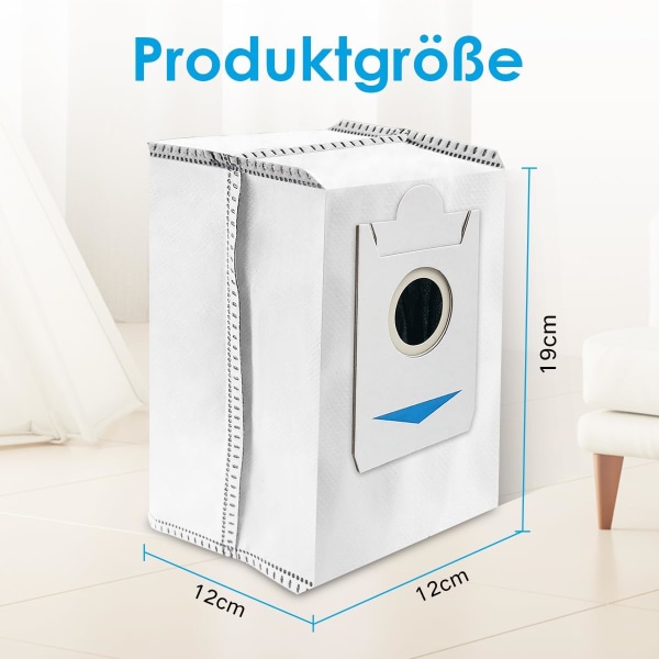 Dammsugarpåsar till Ecovacs Deebot X2 Omni, 6-pack