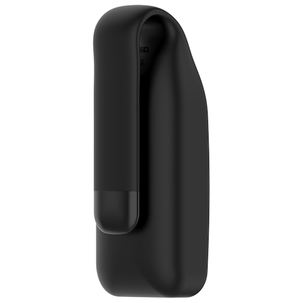 Stålclipsspænde til Huawei Band 10/9/8 - Silikone Sort