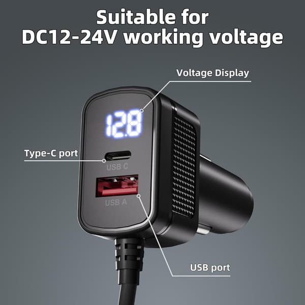 Mini Starlink 12V-24V tupakansytytinsovitin autoon