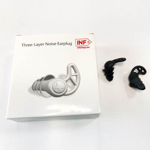 Ørepropper 40 dB støjreduktion 1 par Black Black
