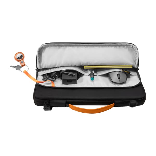 Laptop-skuldertaske Tomtoc Defender-A40 – polstring, stænkafvisende stof, lommer til tilbehør og pendling