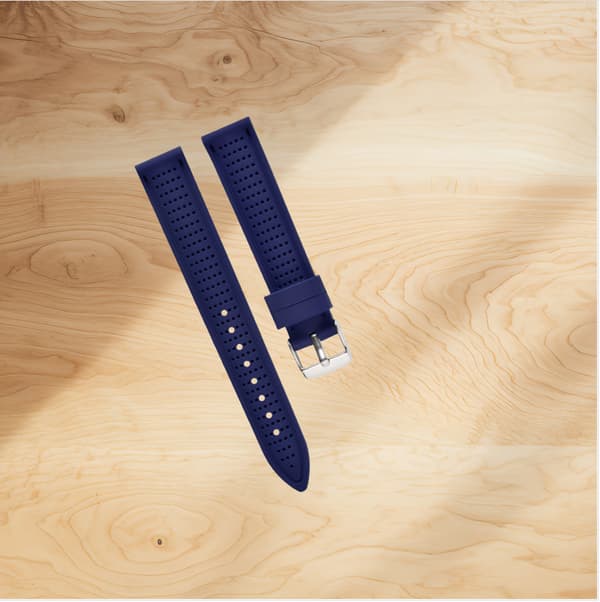 Silikonerem til Huawei GT3/Watch 4 Blue 20 mm Blue 20 mm