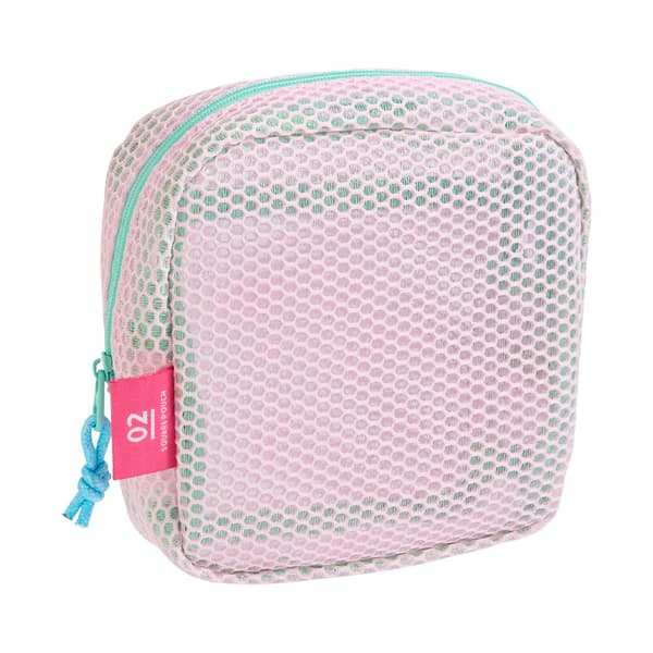 Kosmetiktaske Mesh Taske Pink Pink