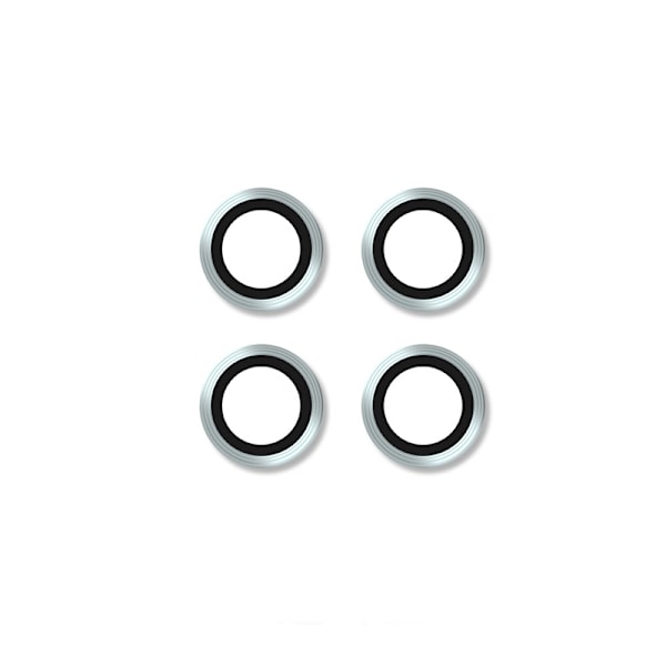 3-pack kameralinsskydd för Xiaomi - Silver Modell 8