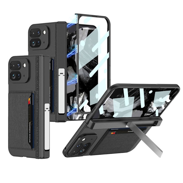 Fodral med Stativ för Google Pixel 9 Pro Fold Svart
