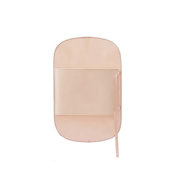 Set med 2 Förvaringsväskor i Satin - Vikbara Hängande Garderobsorganisatörer Pink Pink