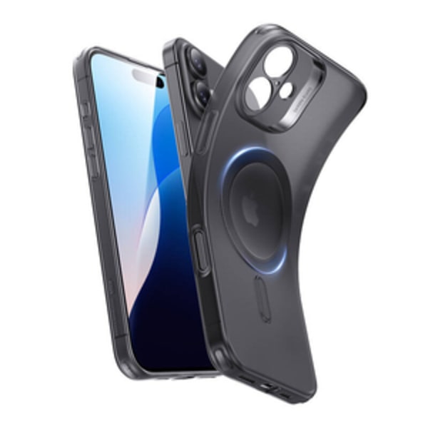 Zero Clear (HaloLock) ESR-kotelo iPhone 16 Plus:lle (musta)