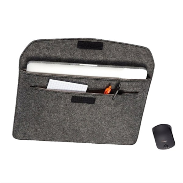 12 tommer MacBook Air Filt Laptop Sleeve Mørkegrå