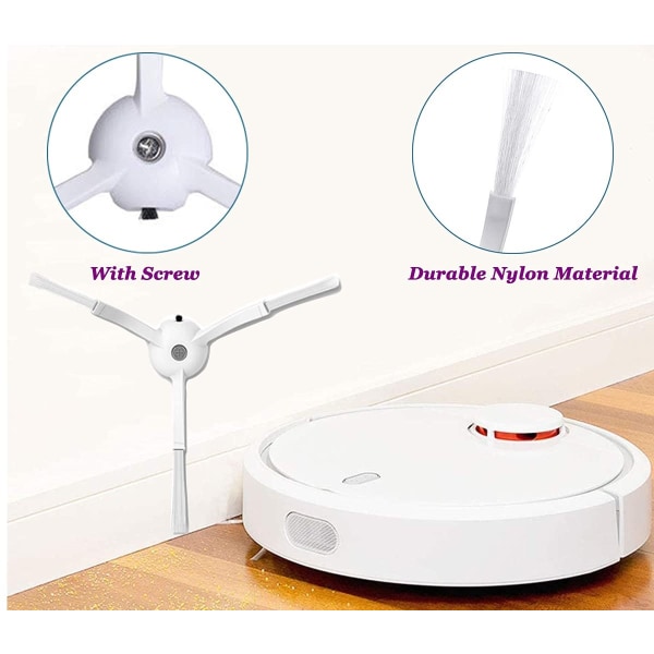 INF Tilbehør til Xiaomi Roborock S6 / S5 Max / S50 / S51 / S55 / S60 / S65 18 dele