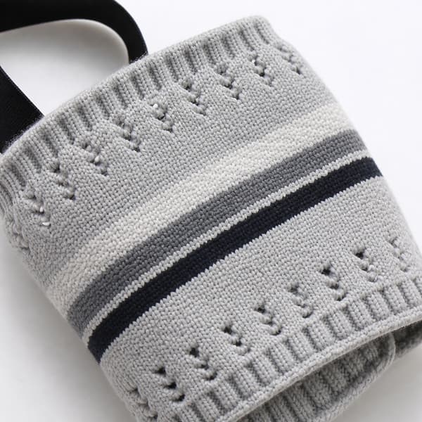 Handledsomslag i nylon för tyngdlyftning med tumögla och justerbar kompression Grey Grey