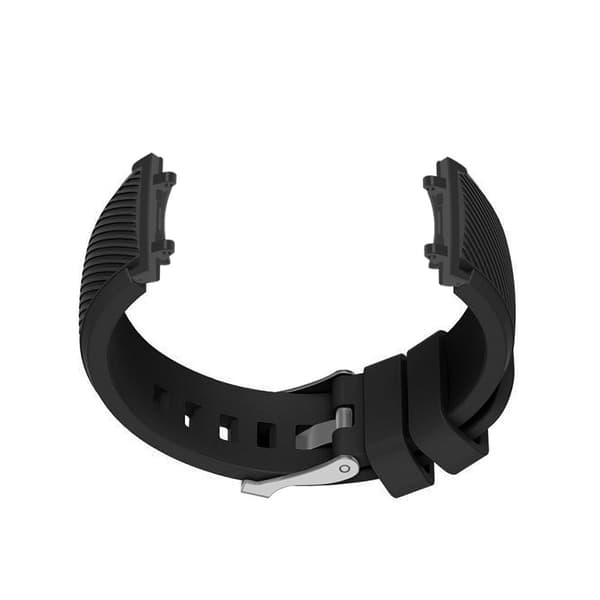 Silikoninen kellonranneke Amazfit T-Rex 3:lle Black Black