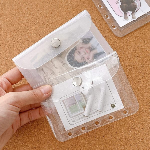 Kortholder til notesbøger - 5-ringsmekanisme Transparent Transparent