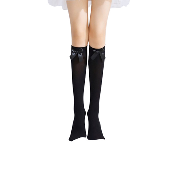 Over-the-knee fluga strumpor (2 par) Svart S