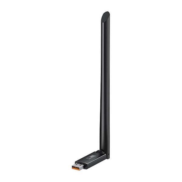 Baseus FastJoy Wi-Fi-sovitin antennilla, 150 Mbps (musta)