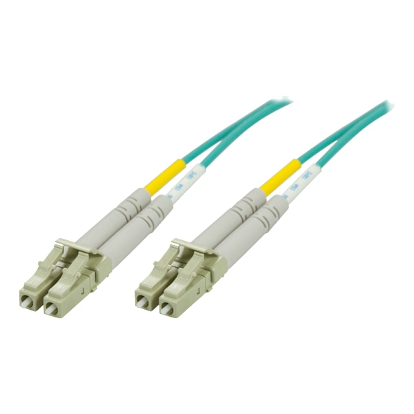 OM3 Fiber cable, LC - LC, duplex, multimode, 50/125, 2m