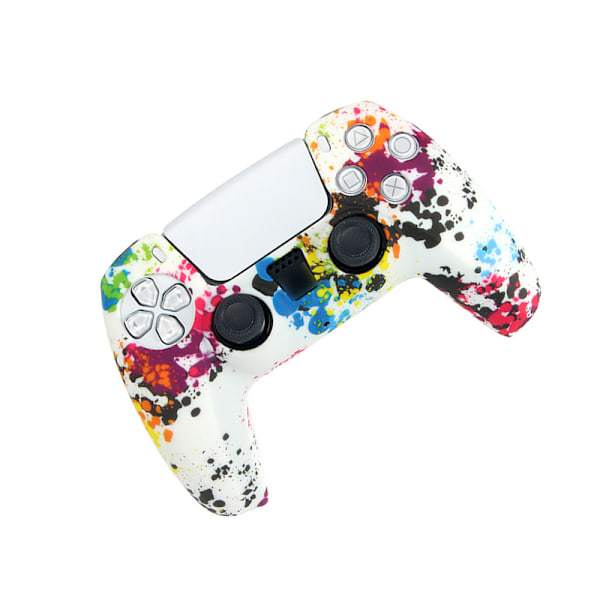 Camouflage silikonfodral för PS5-kontroller C