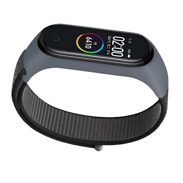 Nylon urrem til Xiaomi Band 8/9 Grå