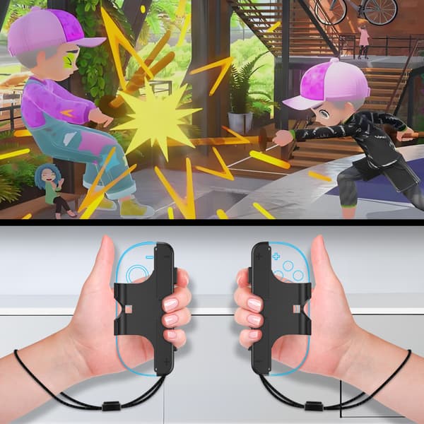 Ergonomiset mukavuuskahvat Nintendo Switch Joy-Cons -ohjaimille