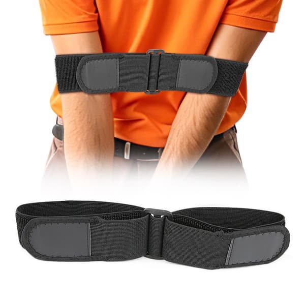 Golf sving träningsband 2-pack - elastiskt armstöd för stabil sving i golf, baseboll och softball, polyester för bekväm lång träning