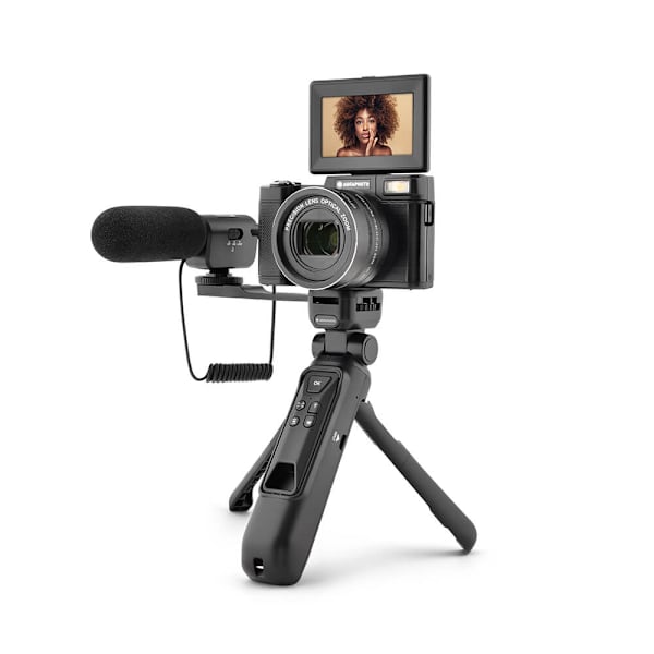 Vloggkamera Realishot 5x Optisk Zoom