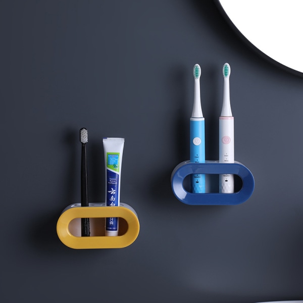 Självhäftande tandborsthållare Blå