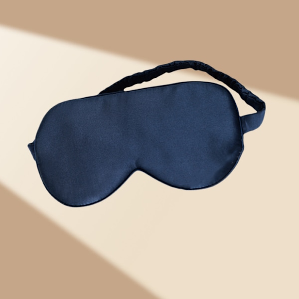 100% Mulberry Silk Sleep Mask Eye Mask Laivastonsininen