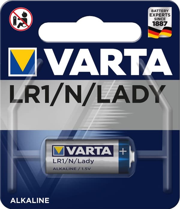 LR1/N (Lady) (4901) batteri, 1 st. i blister