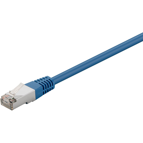 Patchkabel CAT 5e, F/UTP, blå