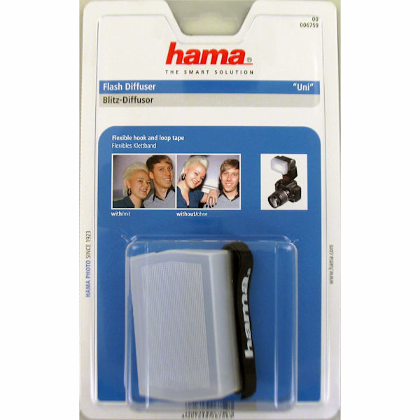 HAMA Blixtdiffuser Universal För extern blixt