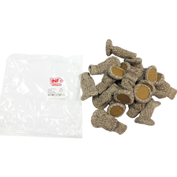 Stickade Stolstrumpor / Möbeltassar, 16-pack Khaki Khaki