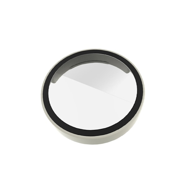 Beskyttelsesetui af hærdet glas Garmin Lily2 Smartwatch Varm hvid