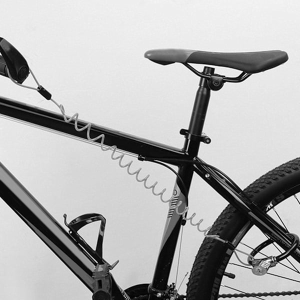Cykel anti-tyveri fjederreb