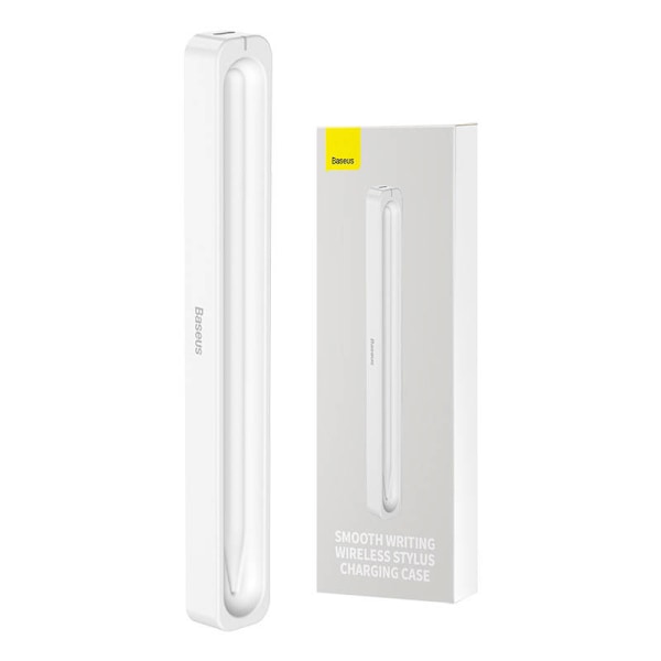 Baseus trådlöst laddningsfodral för Smooth Writing Stylus (vit)