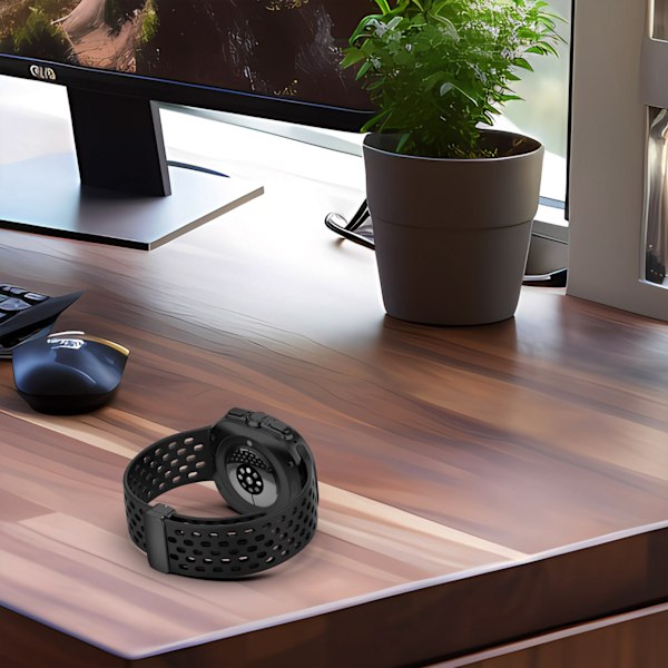 Samsung Watch Ultra 47 mm Andningsbart silikonband med magnetiskt spänne