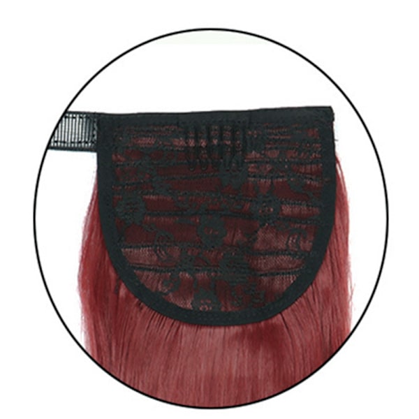 Ponytail Extension Red Red