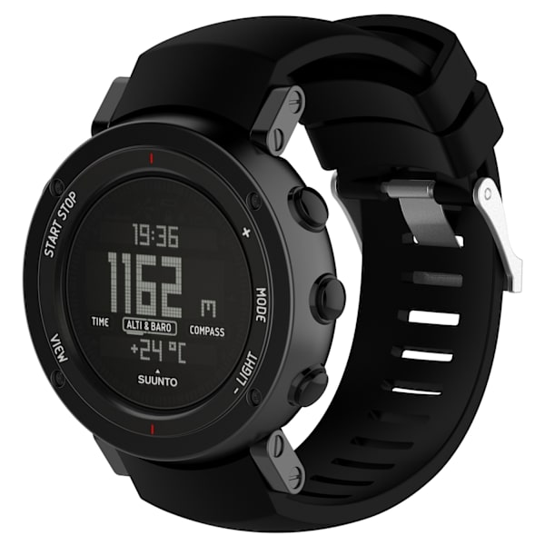 Silikonarmband för Suunto Core ALU - Svart