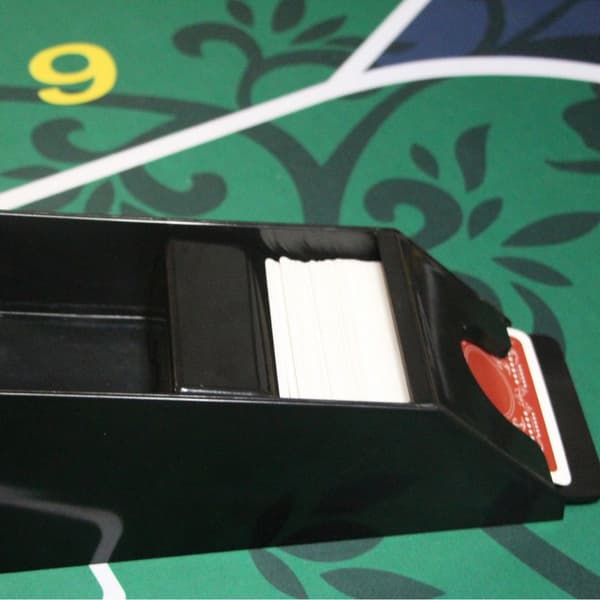 6-Deck Kortskifter - Automatisk Kortdispenser til Poker, Blackjack