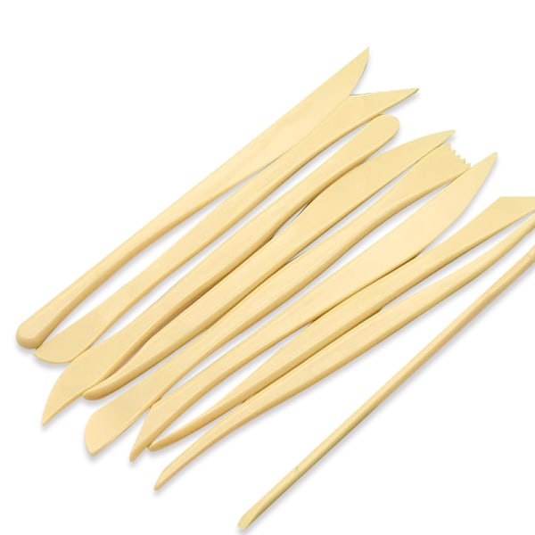 10 stykker Plastic Clay Sculpting Tool Set