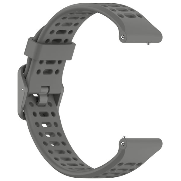 COROS Kellon silikoninen kaksisävyinen ranneke Harmaa 22 mm