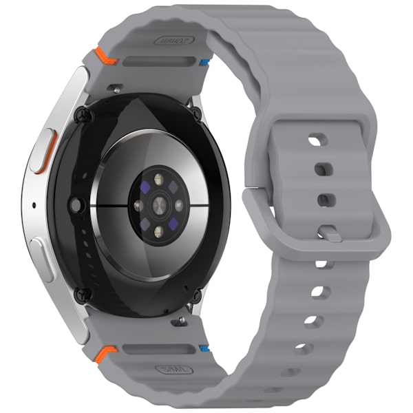 Klockarmband i Silikon för Samsung Watch 7 Svart
