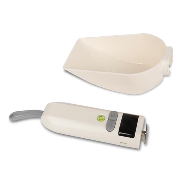 Rechargeable Digital Measuring Spoon Scale with Detachable Scoop LED Display and Built-In Level