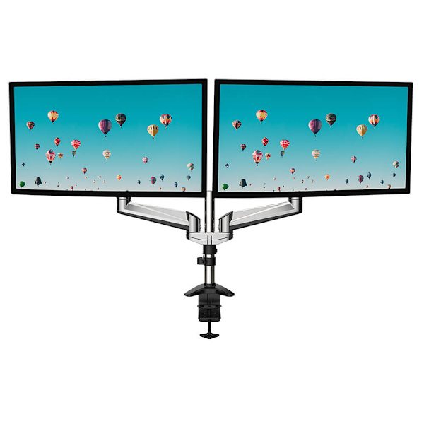 Monitor Arm Duo Aluminium Gas
