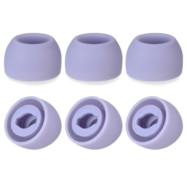 6 par ersättningskuddar för TWS Samsung Galaxy Buds Pro Svart