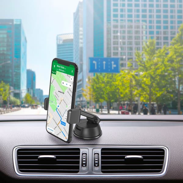 Mobil holder med sugeprop